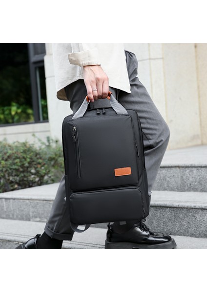 3 Parça Sırt Çantası Seti Kadın Erkek 14,5 Inç Dizüstü Bilgisayar Sırt Çantası Omuz Çantası Seyahat Okul Iş Için Küçük Cep - Siyah (Yurt Dışından) fırsatları
