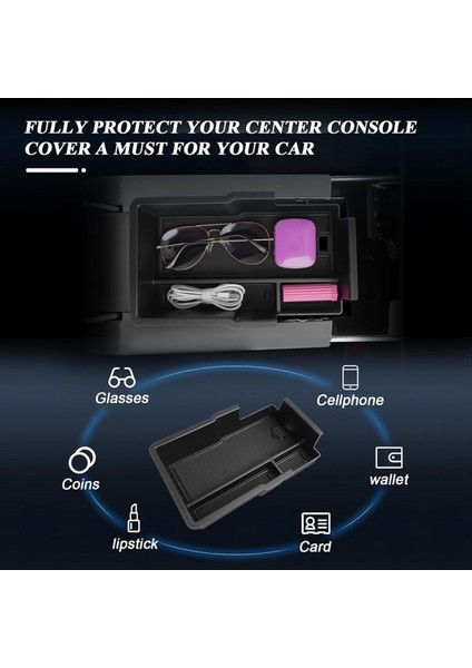 Chevrolet Equinox Kol Dayanağı Saklama Kutusu Için Orta Konsol Düzenleyici (Yurt Dışından) modelleri