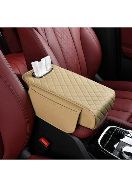 Araba Kol Dayama Kılıfı Pu Doku Saklama Hafızalı Köpük Lik Pedi A (Yurt Dışından) fiyatları