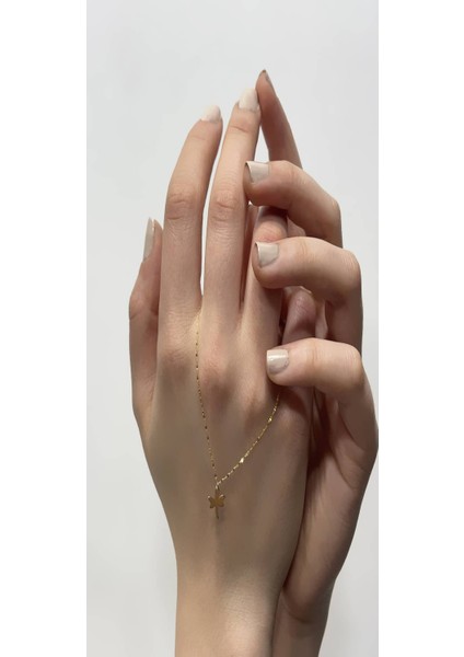 14 Ayar Altın Aynalı Zincir Mini Yusufçuk Kolye indirimleri