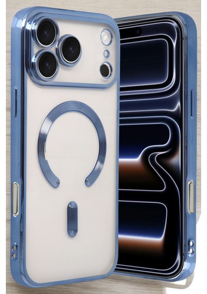 Apple iPhone 17 Pro Kılıf Kamera Korumalı Sararma Yapmaz Magsafe Şarj Özellikli A++ Kalite Kapak