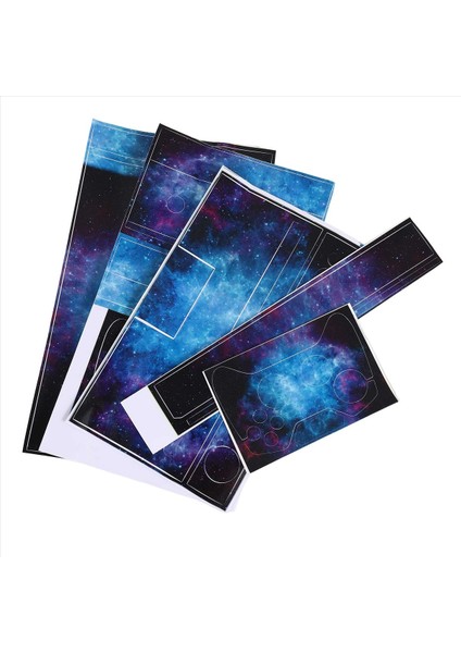 Xbox One Konsol Kontrolcüsü Vinili Için Nebula Desenli Cilt Çıkartması (Yurt Dışından)