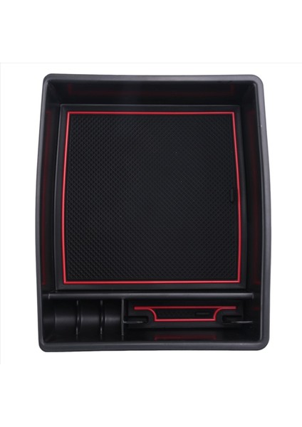 Toyota Tacoma 2024 Için Siyah ve Kırmızı Araç Kol Dayanağı Saklama Kutusu (Yurt Dışından) fiyatları