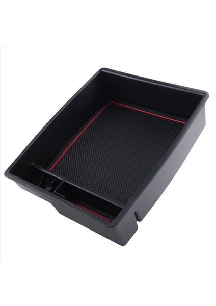 Toyota Tacoma 2024 Için Siyah ve Kırmızı Araç Kol Dayanağı Saklama Kutusu (Yurt Dışından) modelleri