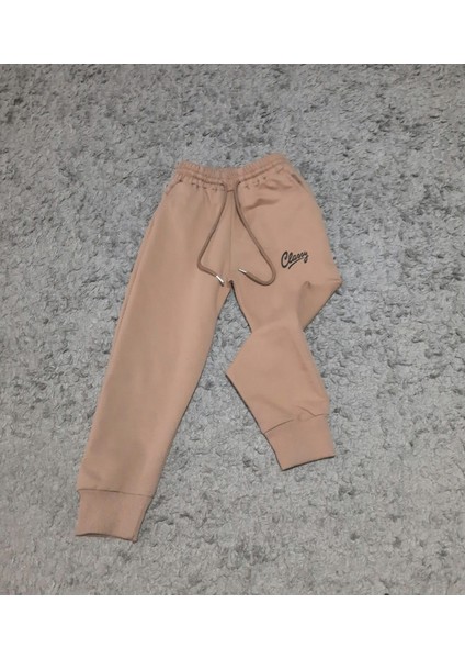 Classy Yazılı Cepli Eşofman Altı