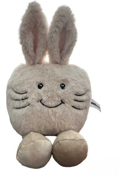 Sevimli Emoji Peluş Tavşan Yastık Uyku&oyun Arkadaşı Oyuncak 35 cm