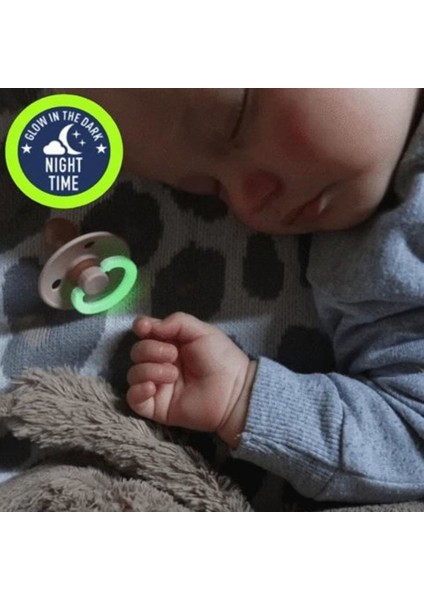 Colour Kauçuk Emzik - Blush Glow - 0-6 Ay indirimleri