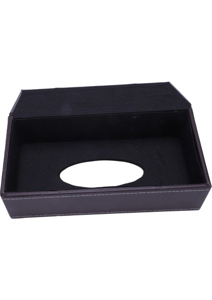 Taşınabilir Deri Dikdörtgen Mendil Kapaklı Kutu Kahverengi (Yurt Dışından) fiyatları