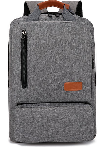3 Parça Sırt Çantası Seti Kadın Erkek 14,5 Inç Dizüstü Bilgisayar Sırt Çantası Omuz Çantası Seyahat Okul Çalışması Için Küçük Cep - Gri (Yurt Dışından) fiyatları