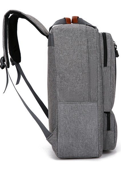 3 Parça Sırt Çantası Seti Kadın Erkek 14,5 Inç Dizüstü Bilgisayar Sırt Çantası Omuz Çantası Seyahat Okul Çalışması Için Küçük Cep - Gri (Yurt Dışından) fırsatları