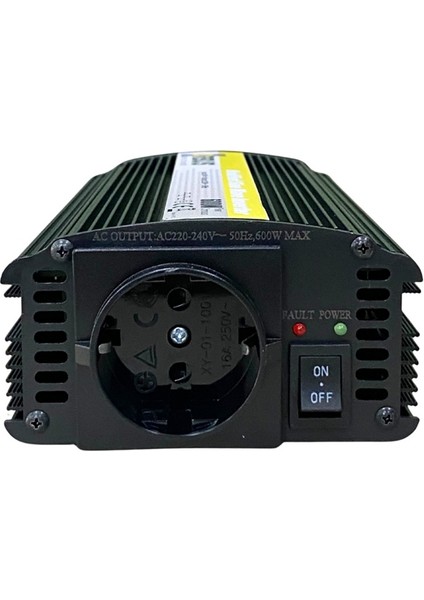 24V Dc 230V Ac Inverter 600W (Modifiye) (Çakmak Fişli-Maşalı) modelleri