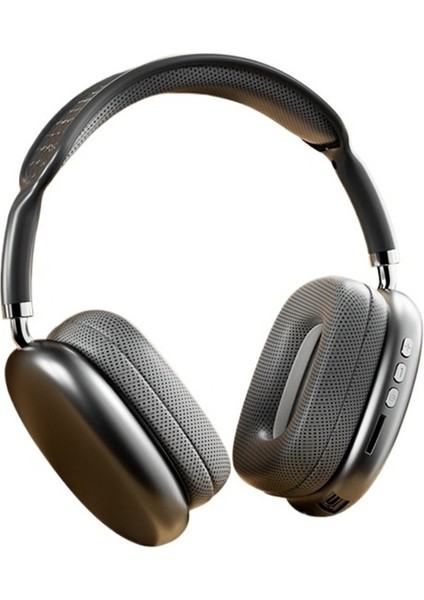 Popüler P9 Pro Max Bluetooth Kulaklık Başa Takılan Cep Telefonu Kablosuz Kamera Oyun Müzik Kulaklığı Evrensel (Yurt Dışından)