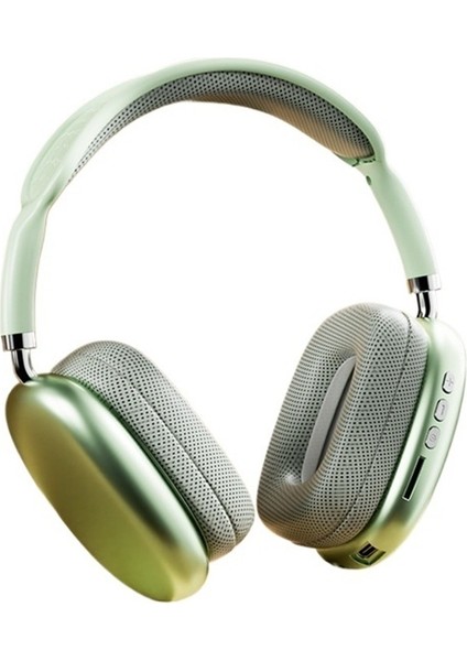 Popüler P9 Pro Max Bluetooth Kulaklık Başa Takılan Cep Telefonu Kablosuz Kamera Oyun Müzik Kulaklığı Evrensel (Yurt Dışından)