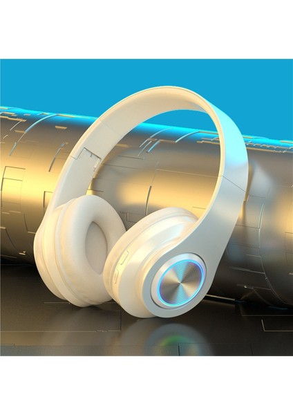 Sıcak Satış Işıklı Bluetooth Kulaklık Başa Takılan Ağır Bas Cep Telefonu Kablosuz Spor Oyunu (Yurt Dışından)