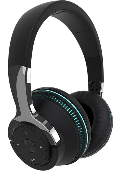 Yeni Sıcak Stil Kablosuz Başa Takılan Bluetooth Kulaklık, Ağır Baslı Stereo Kartlı Renkli Işıklı Bilgisayar Kulaklığı (Yurt Dışından)