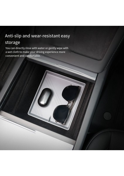 Tesla Model 3 23-24 Merkezi Kontrol Silikon Ped Saklama, Siyah (Yurt Dışından) indirimleri