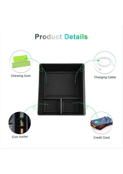 Hs/mg Ehs Ev 18-24 Orta Konsol Düzenleyici Kol Dayanağı Saklama Kutusu (Yurt Dışından) fırsatları