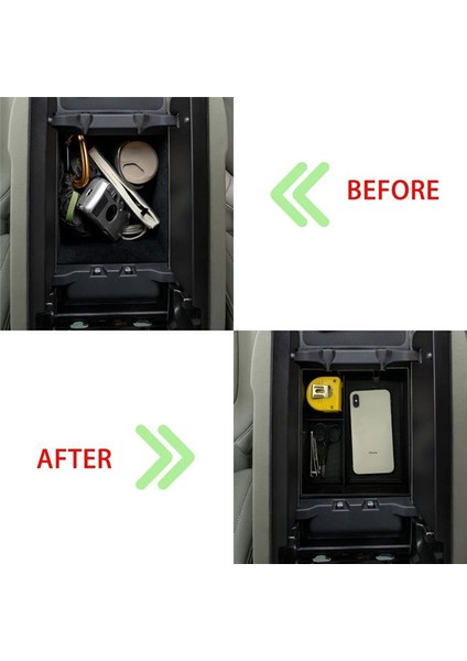 Rivian R1T R1S 22-23 Kol Dayanağı Saklama Kutusu Için Orta Konsol Düzenleyici (Yurt Dışından) indirimleri