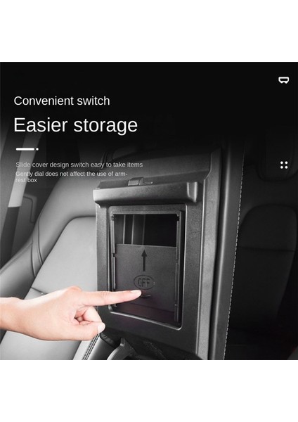 Tesla Model 3 Model Y 2017-2023 Orta Konsol Düzenleyicisi (Yurt Dışından) modelleri