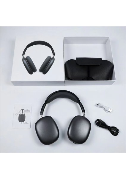 P9 Plus Yeni Başa Takılan Bluetooth Kulaklık Çağrı Gürültüsünü Azaltan Kablosuz Kulaklık (Yurt Dışından)