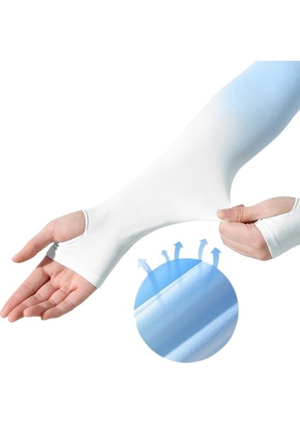 Güneş Kremi Buz Kollu Yaz Degrade Renk Buz Ipek Kollu Bayanlar Açık Anti-Ultraviyole Sivrisinek Kovucu Bisiklet Kol Kollu (Yurt Dışından) fiyatları