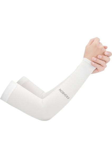 Yaz Buz Hissi Güneş Kremi Buz Ipek Güneş Kremi Kolları Erkekler ve Kadınlar Için Yaz Bisiklet Serin Kolları Açık Hava Sporları Kol Kılıfları Güneşlik ve Nefes Alabilir (Yurt Dışından)