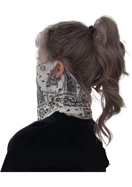 Güneş Koruyucu Maske Boyun Koruma Entegre Erkek ve Kadın Buz Ipek Peçe Bisiklet Seyahat Açık Hava Örtüsü Boyun Örtüsü Tam Yüz Anti-Ultraviyole (Yurt Dışından) fırsatları