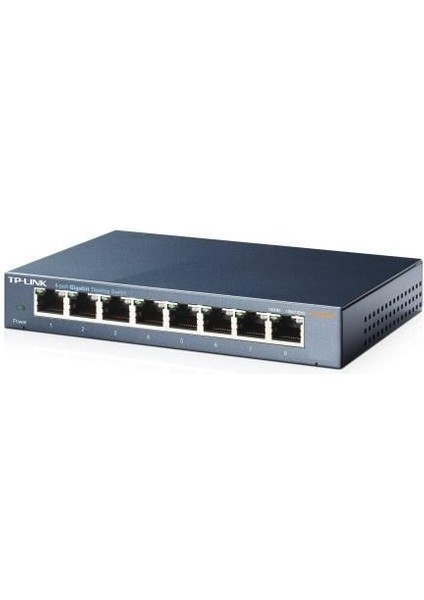 TL-SG108 8 Port 10-100-1000 Mbps Switch Çelik Kasa