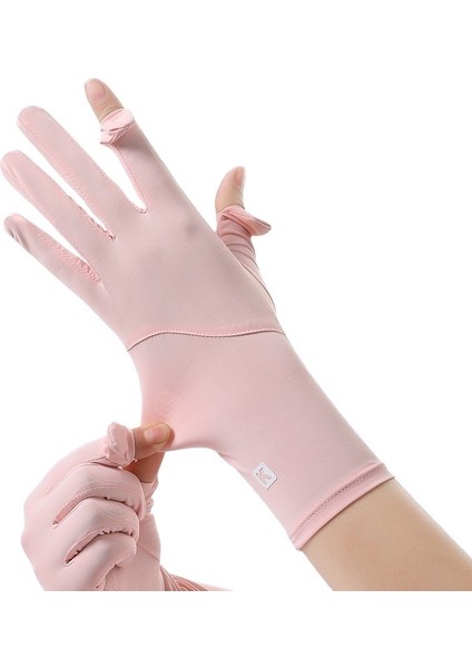 Kadınlar Için Yaz Aylarında Yeni Güneş Koruma Eldivenleri, Buz Ipek, Ince, Uv Koruması, Nefes Alabilir, Kaymaz, Dokunmatik Ekran, Parmaksız, Sürüş ve Bisiklet (Yurt Dışından) fiyatları