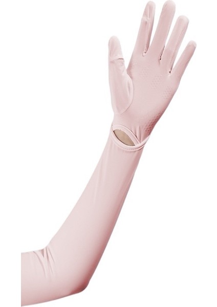 Güneş Koruma Kollu Buz Kollu Yaz Erkek ve Kadın Buz Kollu Yaz Gevşek Uzun Parmaklı Buz Ipek Serin Güneş Koruma Eldivenleri (Yurt Dışından)