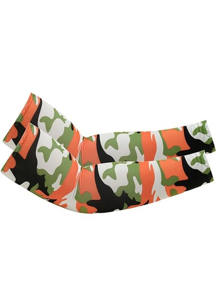 Yaz Güneşli Gün Bisiklet Buz Ipek Kollu Yaz Açık Hava Güneş Koruma Kol Koruyucu Süt Ipek Malzeme Nefes Alabilir Ter Emici Cilt Dostu Balıkçılık (Yurt Dışından)