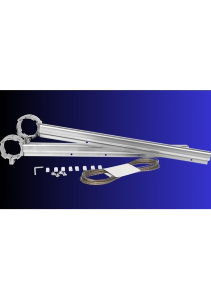 Özdemak Küpeşte Balkon Çamaşır Kurutma Askılığı Yuvarlak Çamaşır Askısı