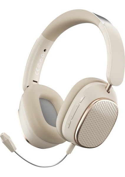 Yeni E-Spor Oyun Kulaklığı Kablosuz Bluetooth Kulaklık Anc Aktif Gürültü Azaltma Tam Kulak Kulaklık (Yurt Dışından)