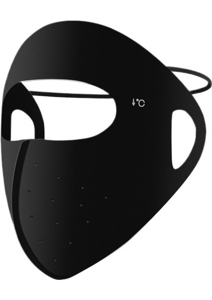 Yaz Yeni Güneş Koruyucu Maske Tam Yüz Kadın Dikişsiz Nefes Alabilen Güneşlik 3D Üç Boyutlu Buz Ipek Maske (Yurt Dışından)