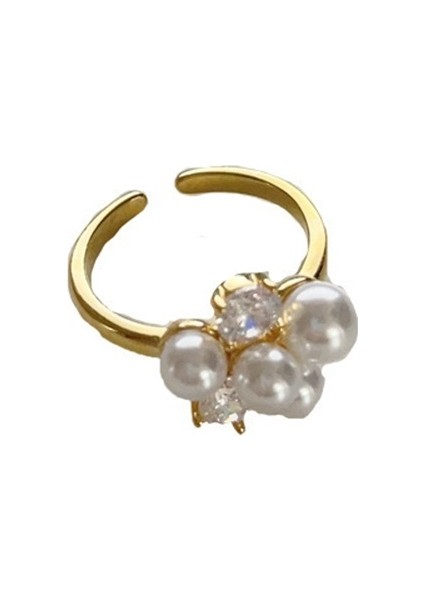 Buket Inci Yüzük Ayarlanabilir Yüzük (Yurt Dışından)