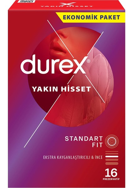 Yakın Hisset 16'lı Prezervatif 2 Adet