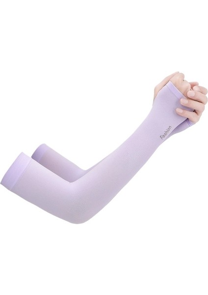 Yaz Dış Mekan Güneş Koruma Buz Kollu Erkek ve Kadın Sürüş Balıkçılık Yol Bisikleti Spor Kol Kollu Buz Ipek Güneş Koruma Kollu (Yurt Dışından)