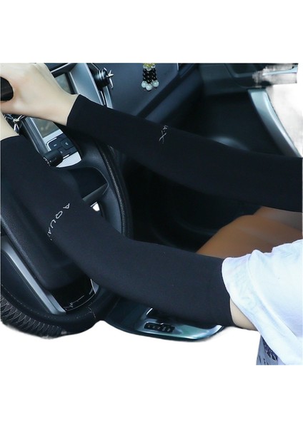 Buz Kollukları Yaz Güneşi Koruma Kollukları Ultraviyole Işınlarına Karşı Buz Kollukları Kol Koruyucuları Sürüş ve Bisiklet Kol Koruyucuları Buz Ipek Kollukları (Yurt Dışından)