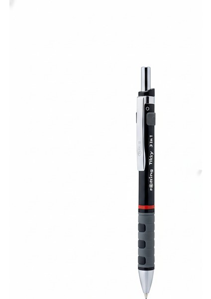 3 In 1 Premium – Limited Edition Çok Fonksiyonlu Kalem (Siyah-Kırmızı + 0.5 mm Uç) modelleri