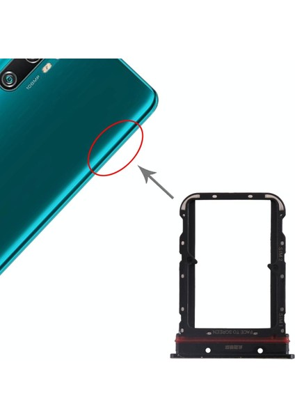 Xiaomi Mi Note 10 Uyumlu Sim Tepsisi Sim Kart Yuvası