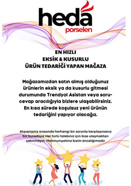 Başak 18 Parça 6 Kişilik Desenli Porselen Yemek Takımı Beyaz Renk