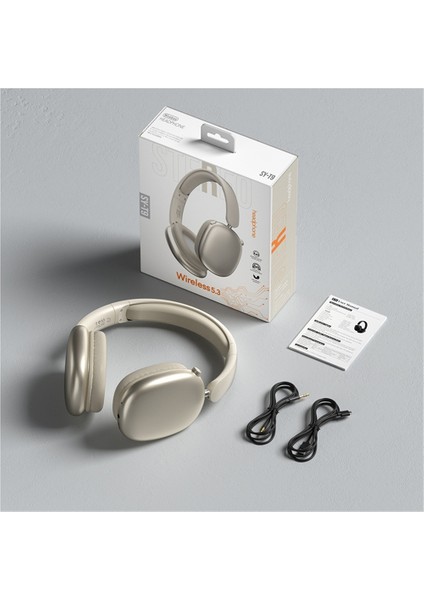 Oyun Telefonları ve Bilgisayarlar Için Ses Geçirmez Gürültü Azaltma Özelliğine Sahip Bluetooth Kulaklık (Yurt Dışından)