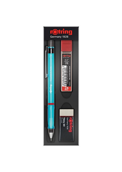 3 Adet Rotring Visuclick Silgili Okul Seti 0.7mm
