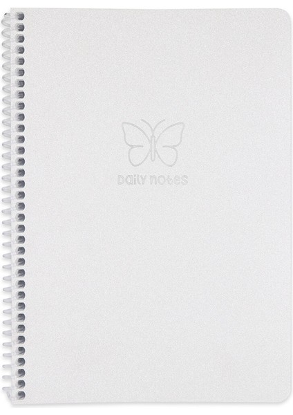 3 Adet Keskin A4 80 Yp.kar. Pp Kp.spiralli Glitter Defter fiyatları