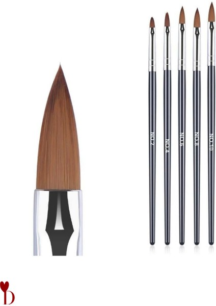 Akrilik Fırça Seti 5 Adet