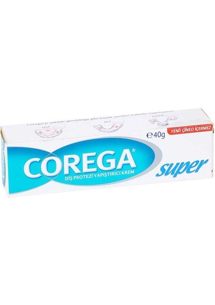 4 Adet Corega Yapıştırıcı Krem Naneli 40 G fiyatları