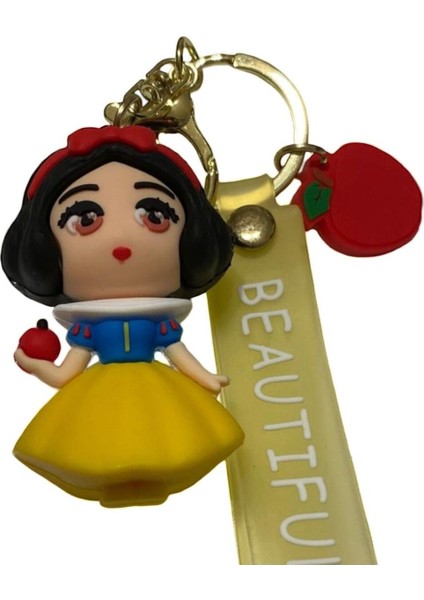 Pamuk Prenses Karakterli Anahtarlık ve Çanta Süsü 🍎 indirimleri