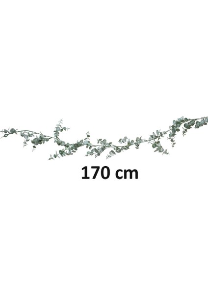Yılbaşı Dekoru Okaliptus Dalı Garland – Kapı Duvar ve Masa Süsü Yeşil 110 cm modelleri