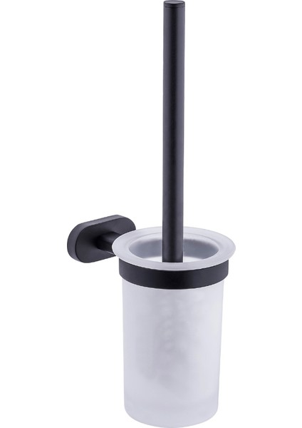 Neo Black Camlı Klozet Fırçası