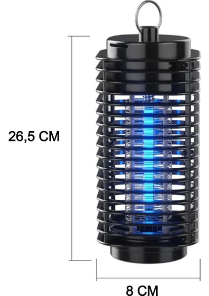 Kimyasal ve Koku Içermeyen Uv Tuzaklı Elektrikli Sinek Öldürücü Sivrisinek Yakalayıcı